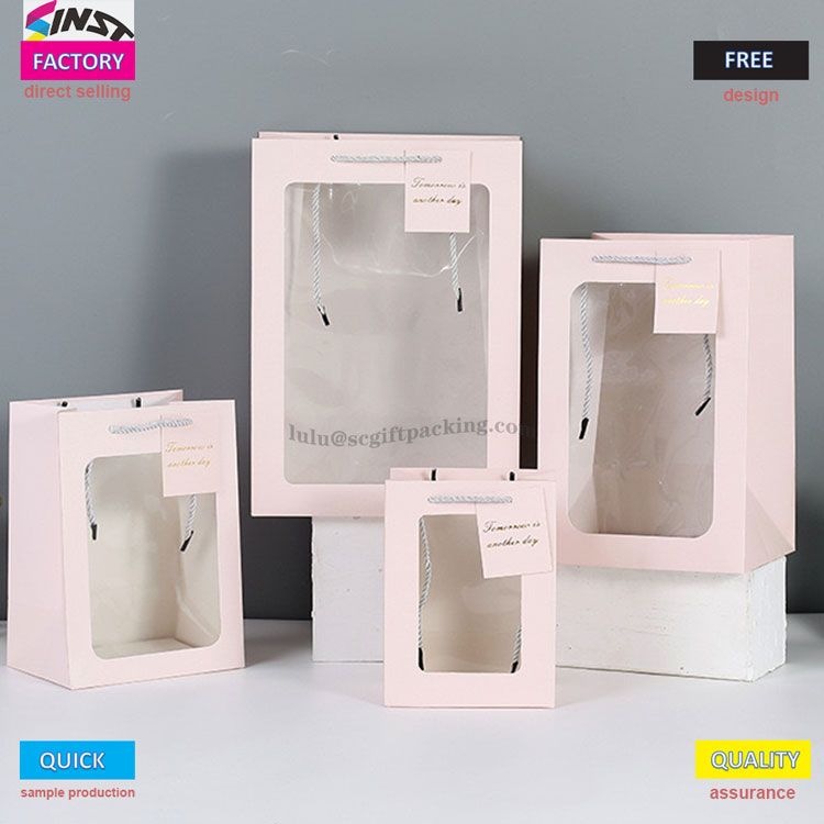 पारदर्शक विंडो आणि हँडहेल्ड डिझाइन ही भेट उद्योगातील 