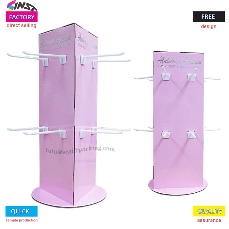 स्पून डेस्कटॉप हुक डिस्प्ले स्टँडचे लहान आयटम डिस्प्ले 