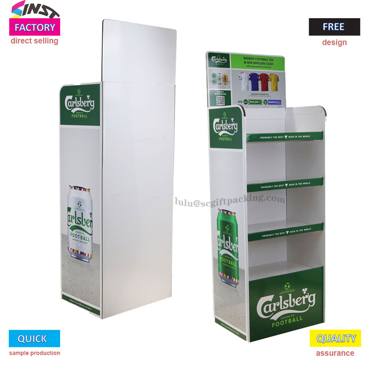 बिअर कोरुगेटेड डिस्प्ले रॅक चाहत्यांचा वापरासाठी उत्साह कसा वाढवू शकतो?