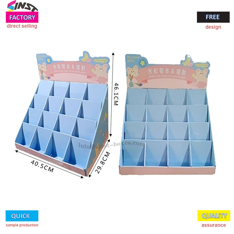 लहान वस्तूंच्या गोंधळलेल्या प्रदर्शनामुळे कंटाळा आला आहे?  हे स्टेशनरी डिस्प्ले बॉक्स एक गरम विक्री उत्पादन आहे