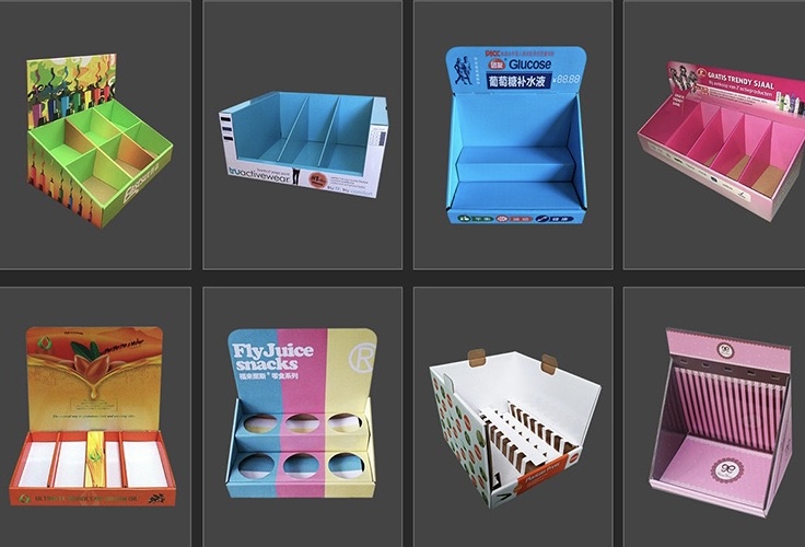 डेस्कटॉप कार्डबोर्ड डिस्प्ले स्टँड किरकोळ ड्रेनेज टूल का बनते?