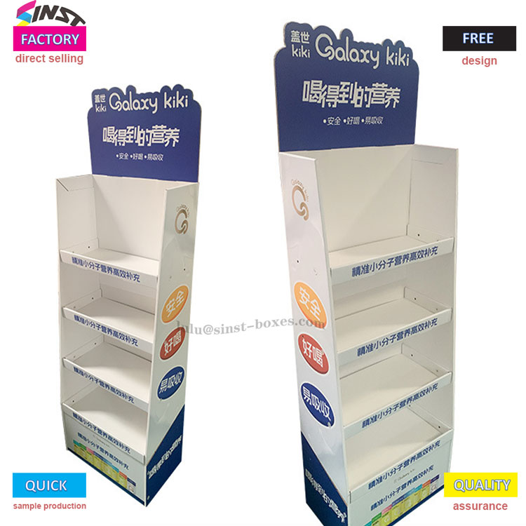 लहान रेणू पौष्टिक पेये चांगली विकली जात आहेत, हे डेस्कटॉप डिस्प्ले स्टँड स्टोअरमध्ये मानक का बनले आहे?