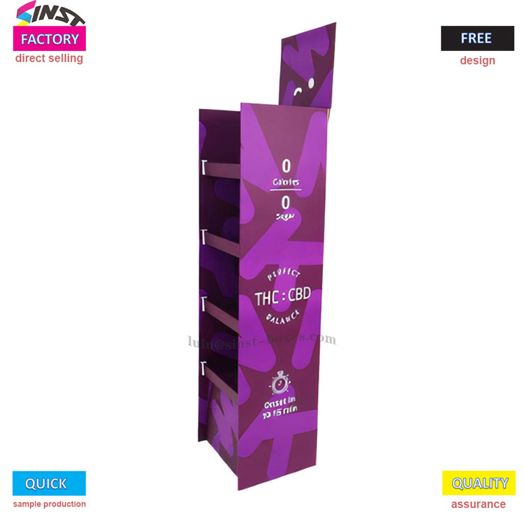 Plush keychain display rack