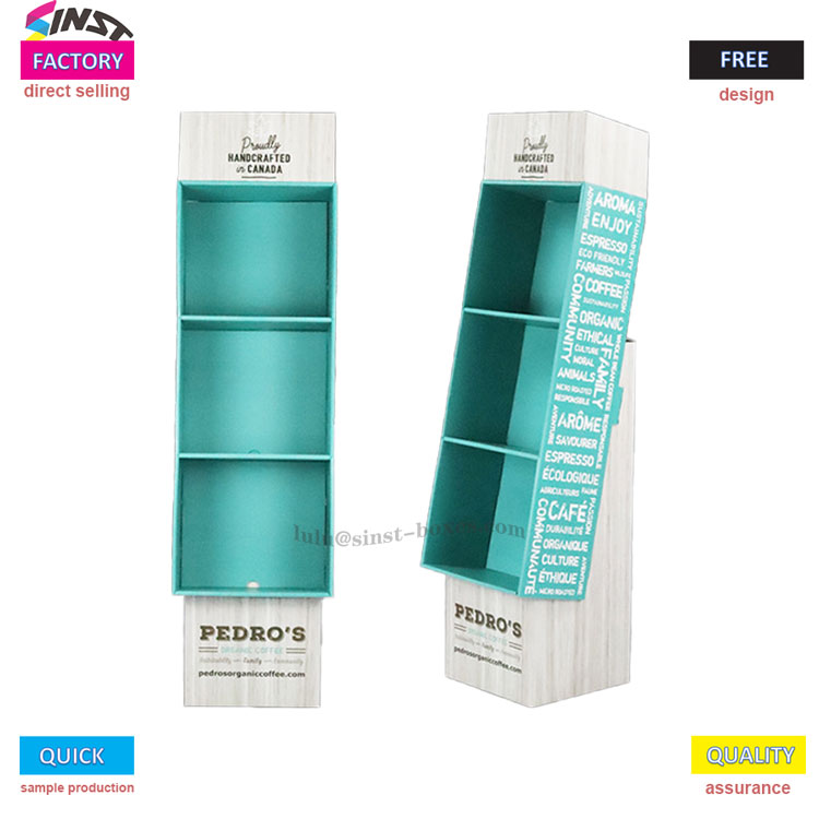 स्टेशनरी नालीदार डिस्प्ले रॅक